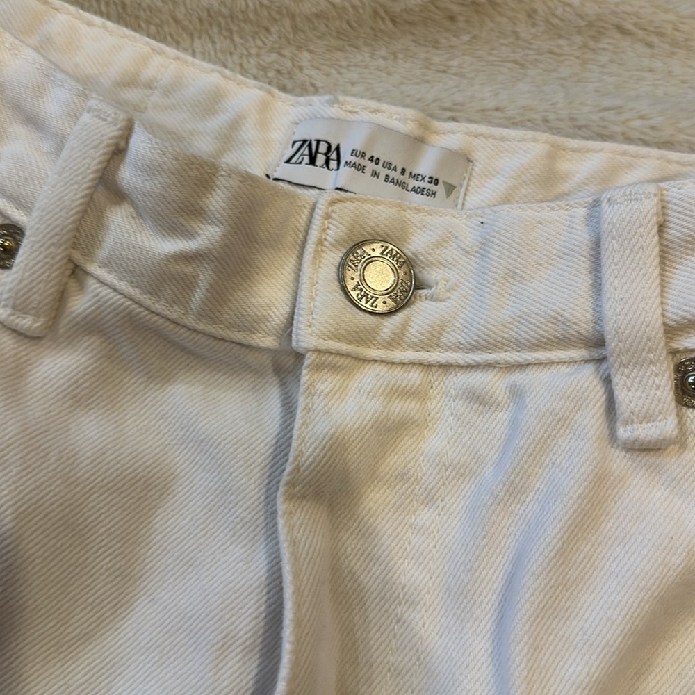 ZARA White Jeans - Picture 3 of 7